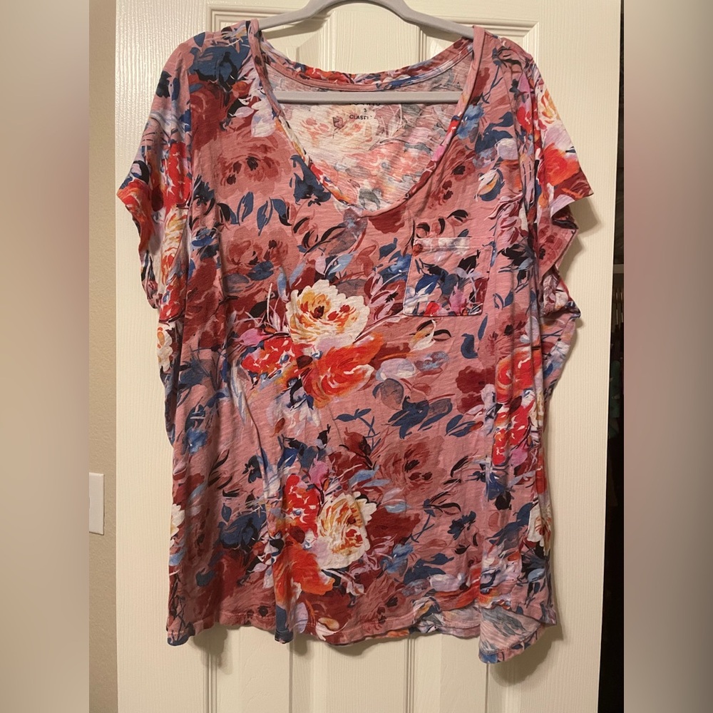 Torrid floral shirt